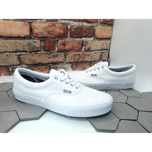 Vans Era True White Canvas Skate Shoes Men Sz 12 New 2024 Rare Authentic Lowpro